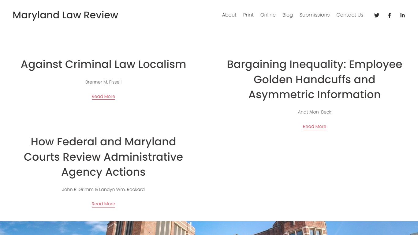 Maryland Law Review